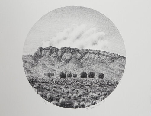 Desert Mountains di John Beerman, Stampa in vendita su Singulart