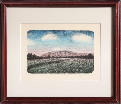 Night at Sandia Mountain by John Beerman, 인쇄 for Sale on Singulart