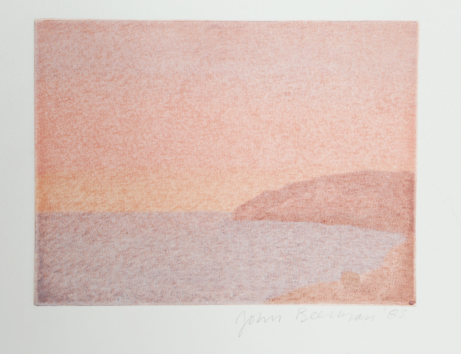 Sunset Cove John Beerman Stampa in vendita