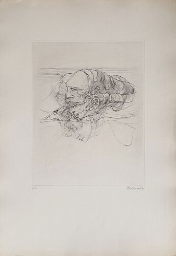 Trouvaille au bord de la mer (Chants de Maldoror) van Hans Bellmer, Afdruk te koop op Singulart