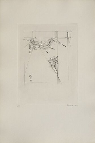 La toupie (Chants de Maldoror) von Hans Bellmer, Druck kaufen auf Singulart