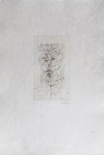 Portrait van Hans Bellmer, Afdruk te koop op Singulart