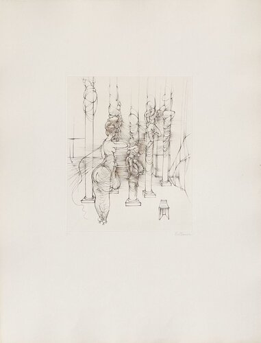 Les colonnes von Hans Bellmer, Druck kaufen auf Singulart