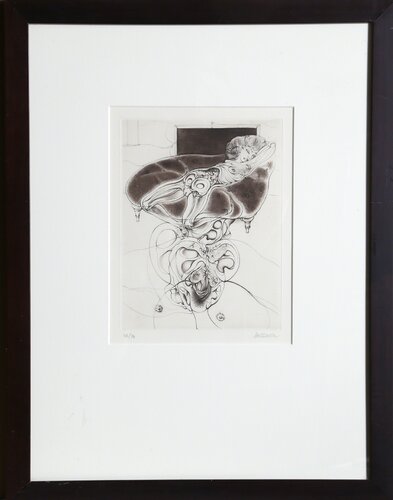 La Petite Fille Sur Canape Noir van Hans Bellmer, Afdruk te koop op Singulart