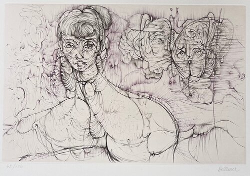 Unica Zurn / The Story of the Eye van Hans Bellmer, Afdruk te koop op Singulart