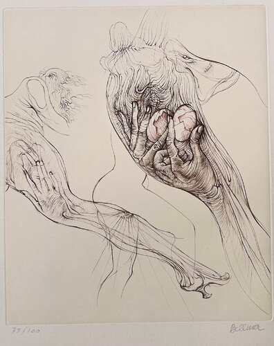 The egg par Hans Bellmer, Édition en vente sur Singulart