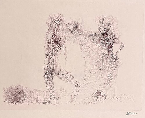 The four girls van Hans Bellmer, Afdruk te koop op Singulart