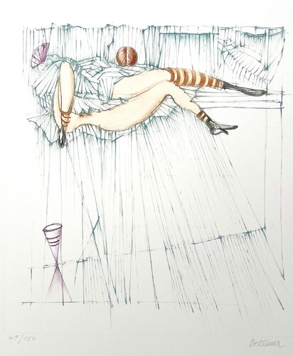 SPinning top von Hans Bellmer, Druck kaufen auf Singulart