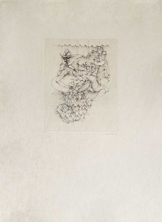 Au café Hans Bellmer