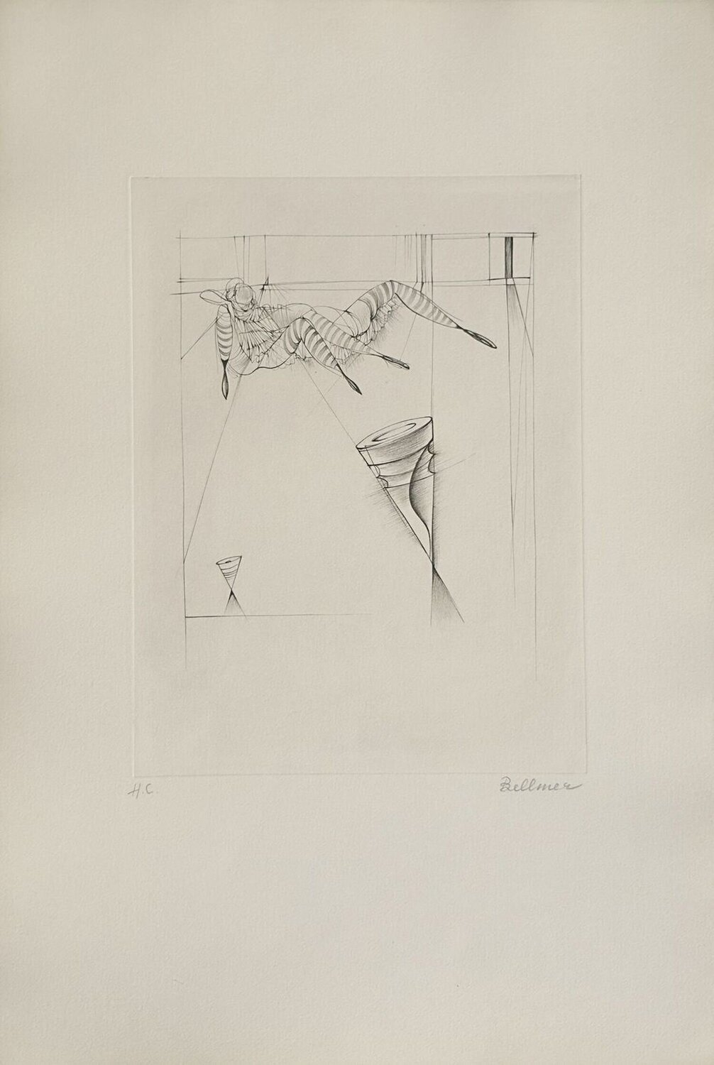 La toupie (Chants de Maldoror) Hans Bellmer Druck zu verkaufen