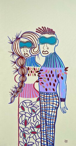 Ancestry van Diana Rosa, Schilderij te koop op Singulart
