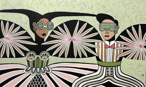 An enormous sleeve di Diana Rosa, Pittura in vendita su Singulart