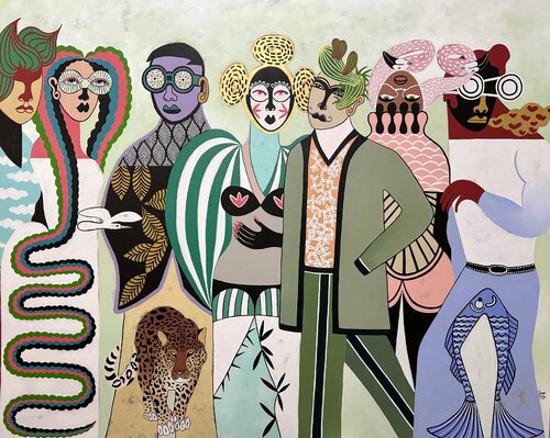 Free style van Diana Rosa, Schilderij te koop op Singulart