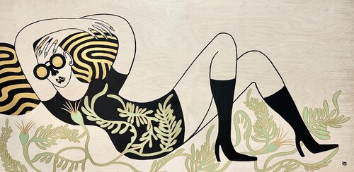 Growing species van Diana Rosa, Schilderij te koop op Singulart