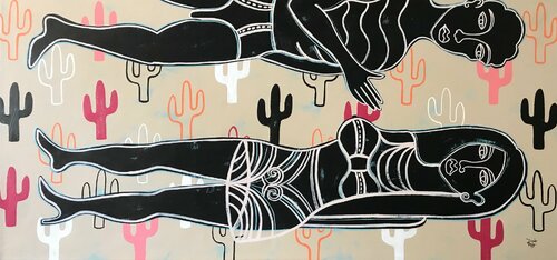 Only we know di Diana Rosa, Pittura in vendita su Singulart