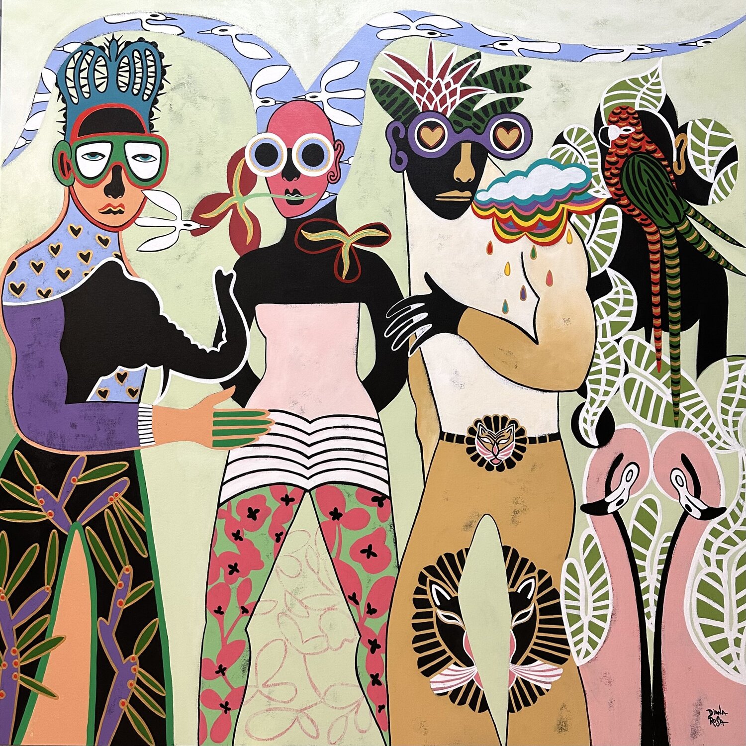 Jungle fashion Diana Rosa