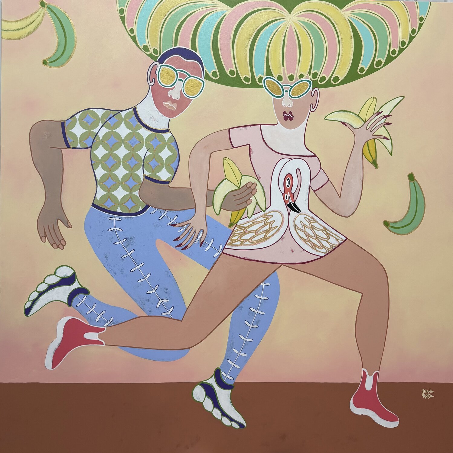 Banana marathon Diana Rosa