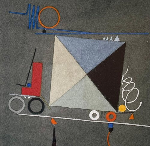 Fletcher Benton -  Steel Watercolor print #120 by Fletcher Benton, Work on Paper for Sale on Singulart