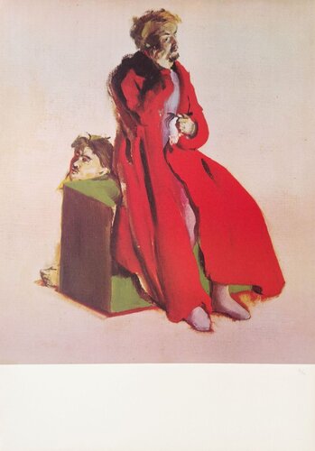 Homme au manteau rouge van Christian Berard, Afdruk te koop op Singulart