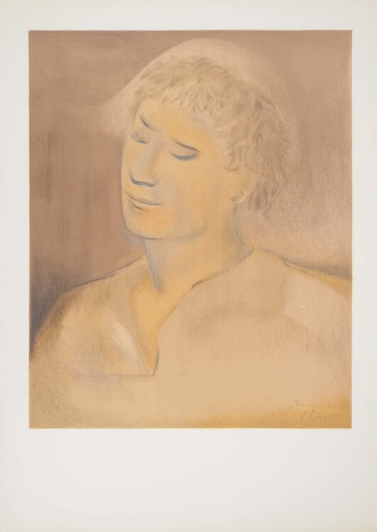 Portrait de jeune homme Christian Berard