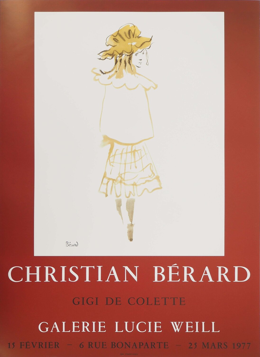 La petite fille en jaune Christian Berard Édition à vendre