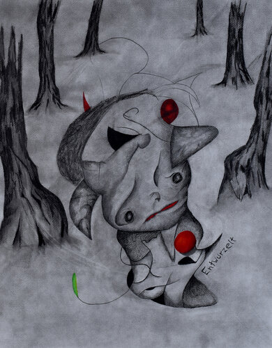 Entwurzelt di Louis Atelouis, Disegno in vendita su Singulart