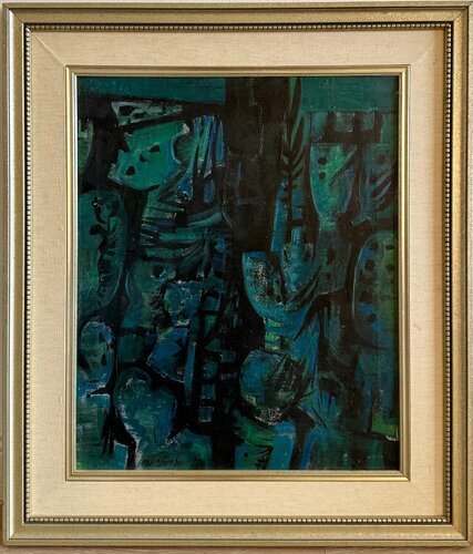 Untitled van Yosl Bergner, Schilderij te koop op Singulart