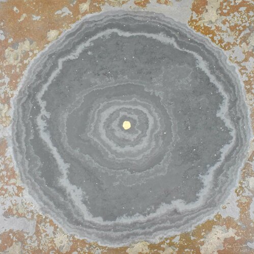 PROFONDEUR CIRCULAIRE DORÉE van Marc Mugnier, Schilderij te koop op Singulart