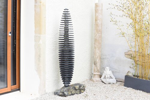 YIN ET YANG OVOÏDE par Marc Mugnier, Sculpture en vente sur Singulart