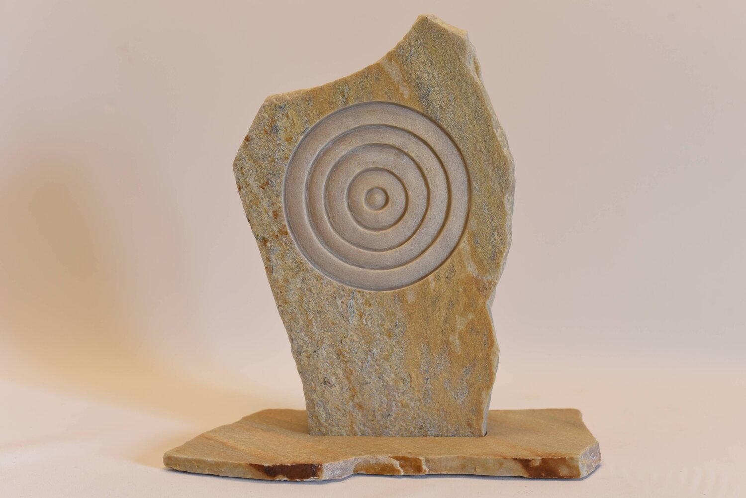 PAYSAGE CIRCULAIRE BEIGE Marc Mugnier