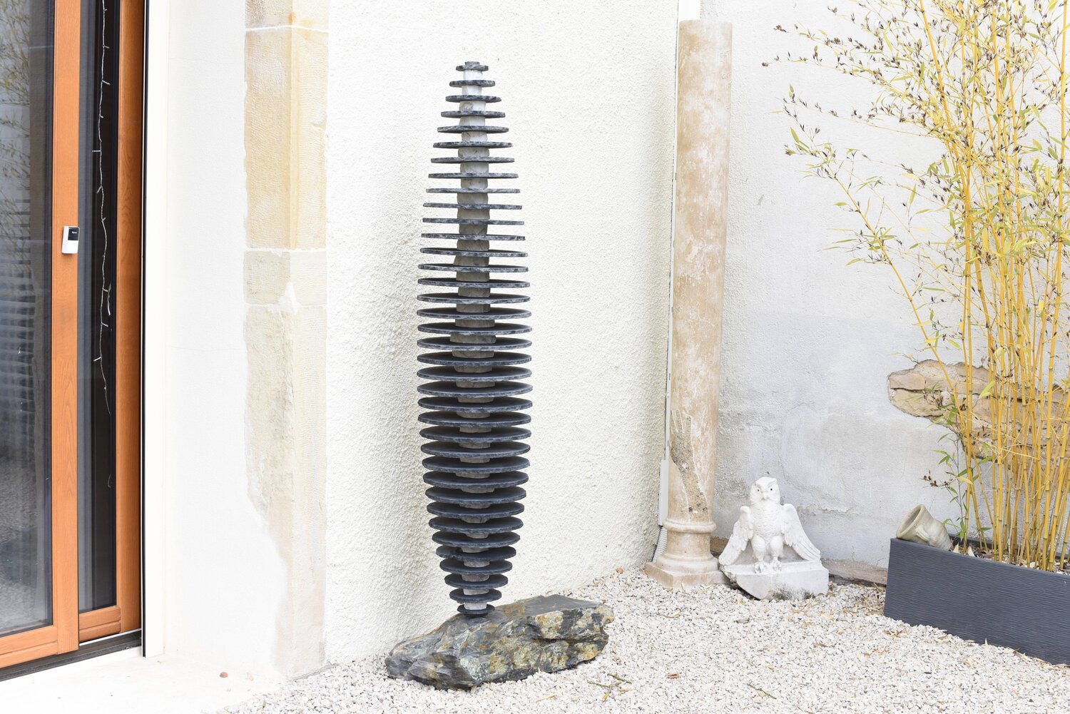 YIN ET YANG OVOÏDE Marc Mugnier Skulptur zu verkaufen