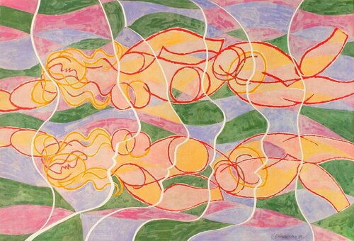 Nadadoras (Juegos Olímpicos de Barcelona) by Miguel Berrocal, Print for Sale on Singulart