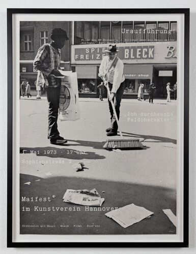 Maifest im Kunstverein Hannover.  Diskussion mit Beuys. 1. Mai 1973 de Joseph Beuys, Impresión a la venta en Singulart