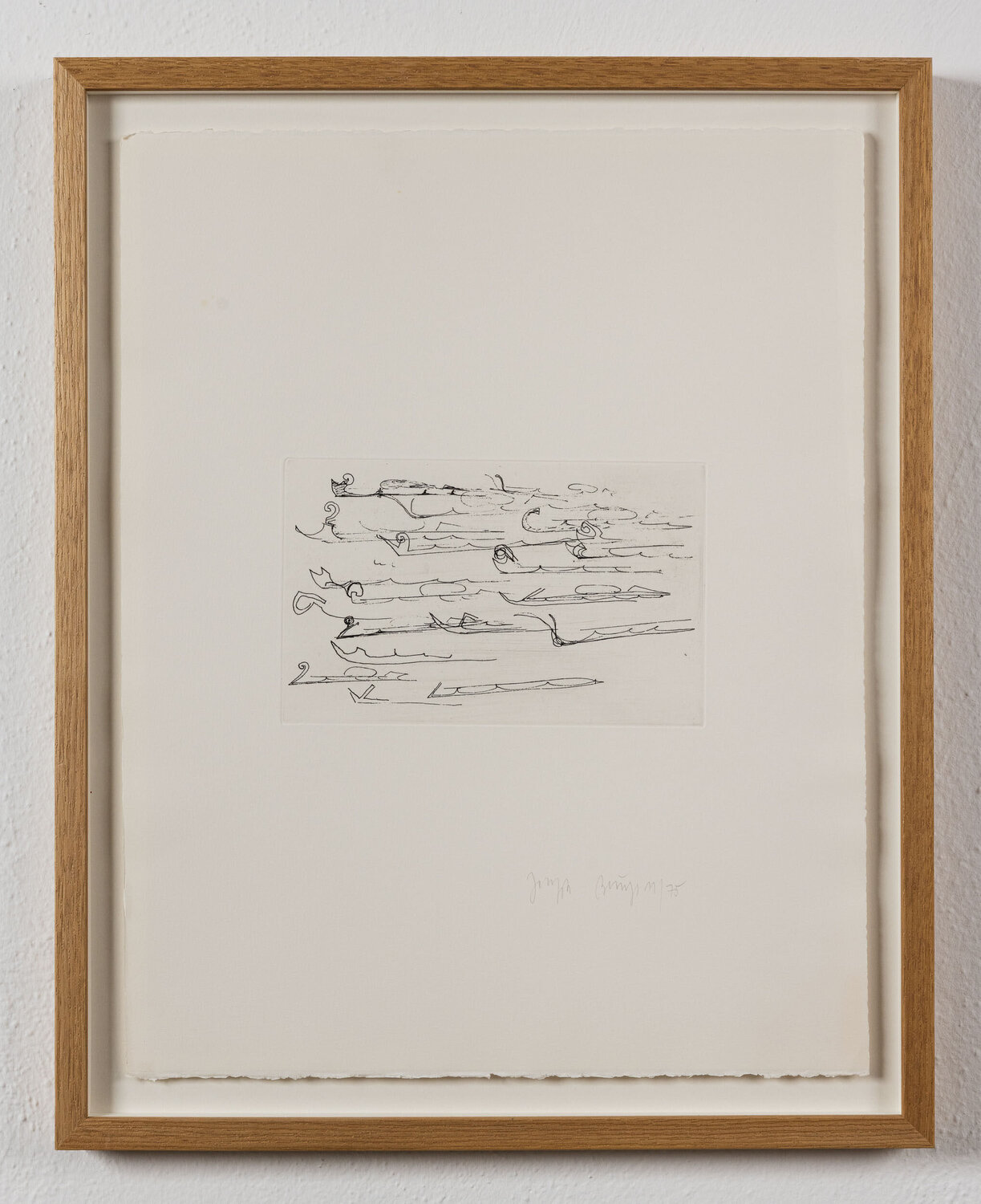 Primeval Sleds 2 from Suite Circulation Time Joseph Beuys Print for sale