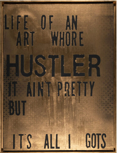 Art Whore, You Know Who You Are by Michael Bevilacqua, Painting for Sale on Singulart