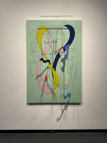 You and me at the playground van Cecilia Biagini, Schilderij te koop op Singulart