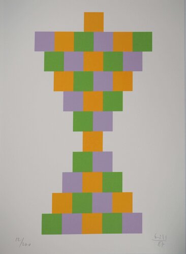 Sablier by Max Bill, Print for Sale on Singulart
