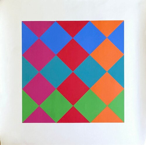Geometric Composition by Max Bill, Print for Sale on Singulart