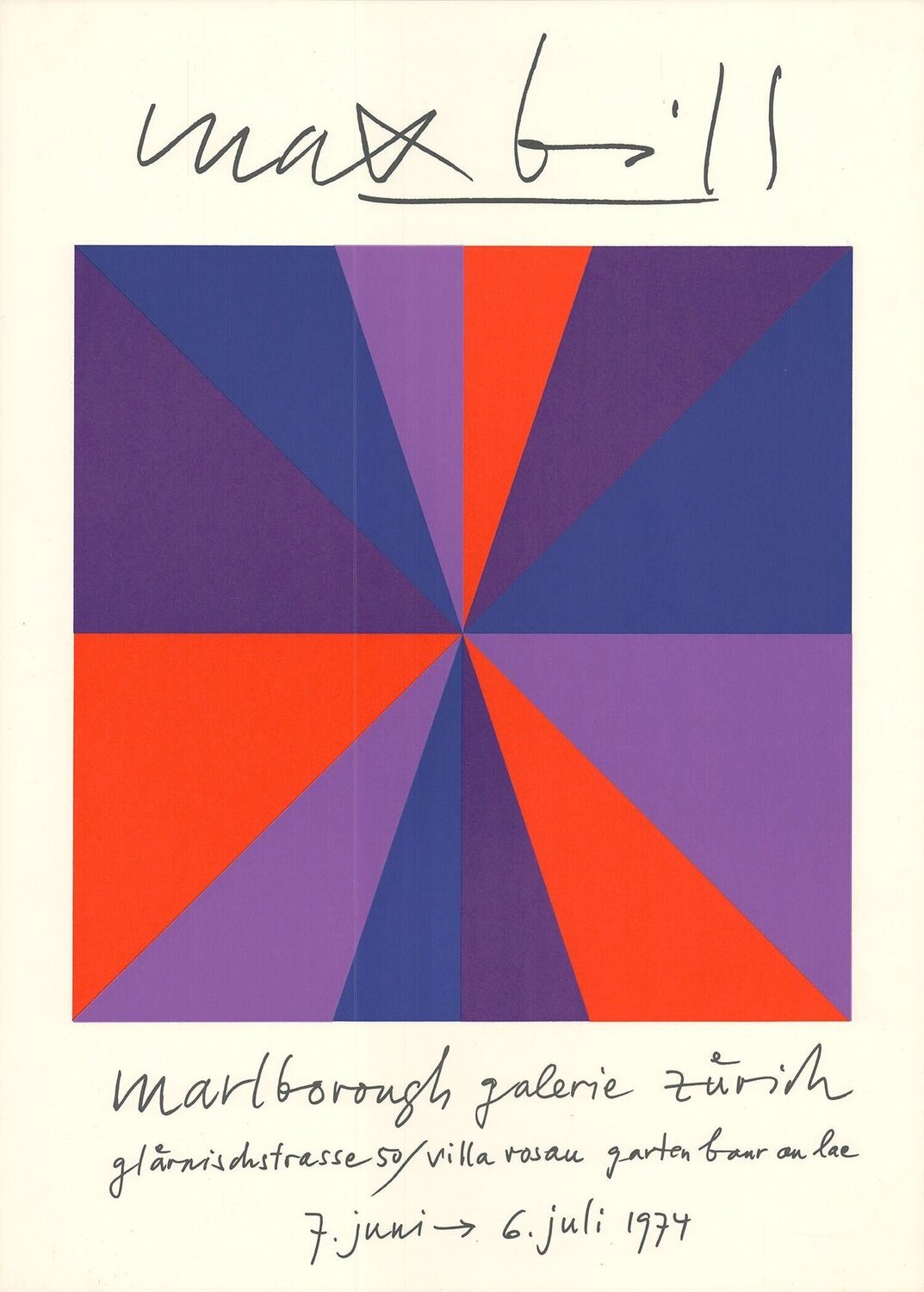 Marlborough Galerie Zurich Max Bill