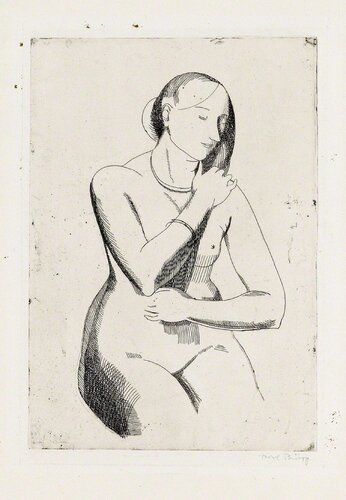 Nude (Front View) by Isabel Bishop, Print for Sale on Singulart