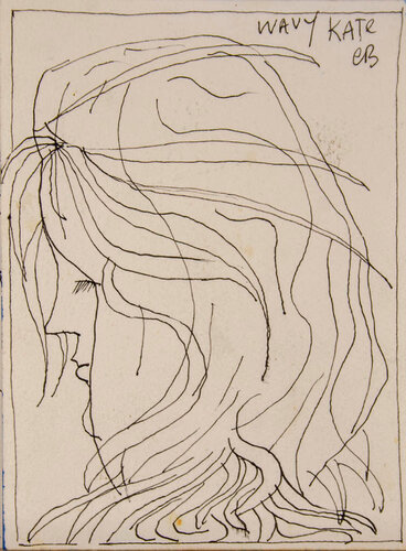 Wavy Kate van Charles Blackman, Werk op papier te koop op Singulart