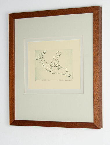 Dolphin Boy van Charles Blackman, Afdruk te koop op Singulart