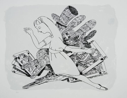 Alice by Charles Blackman, Print for Sale on Singulart