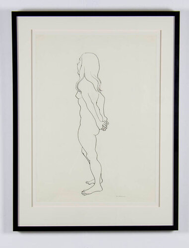 Standing Nude von Charles Blackman, Werk auf Papier kaufen auf Singulart