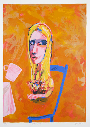 Golden Alice van Charles Blackman, Afdruk te koop op Singulart
