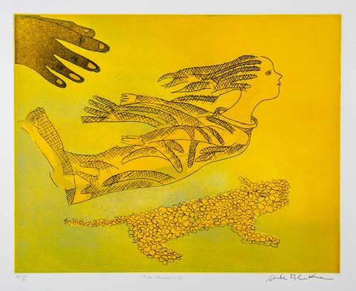 The Journey II by Charles Blackman, Print for Sale on Singulart