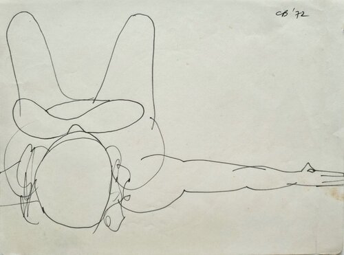 Bikini Beach by Charles Blackman, Work on Paper for Sale on Singulart