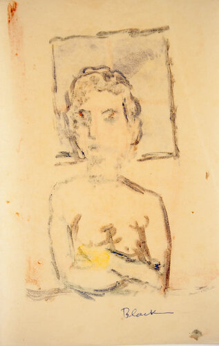 Untitled (Interior) by Charles Blackman, 版畫 for Sale on Singulart