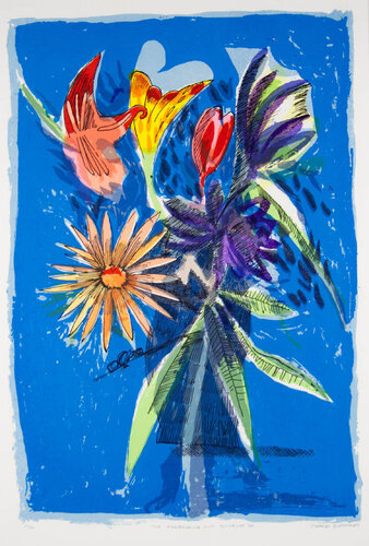The Melbourne Cup Bouquet di Charles Blackman, Stampa in vendita su Singulart
