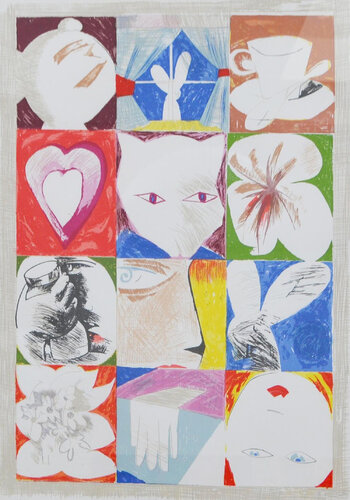 Alice's House von Charles Blackman, Druck kaufen auf Singulart